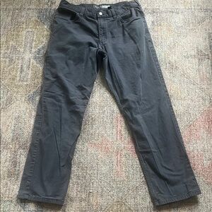Carhartt Rugged Flex Relaxed Fit Canvas Pants - Gray